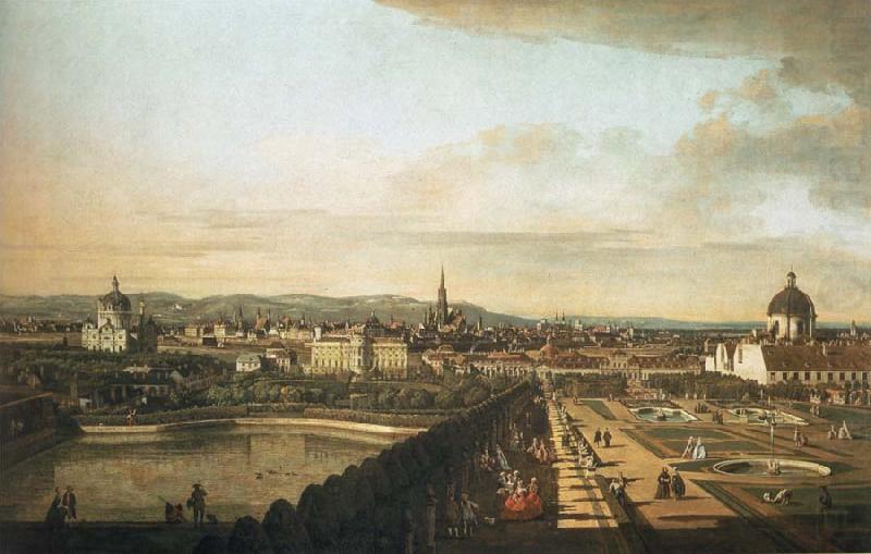 Bernardo Bellotto Vienna,Seen from the Belvedere Palace china oil painting image